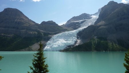 Berg Lake et glacier