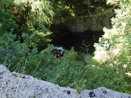 Gorges de Malvaux : canyoning