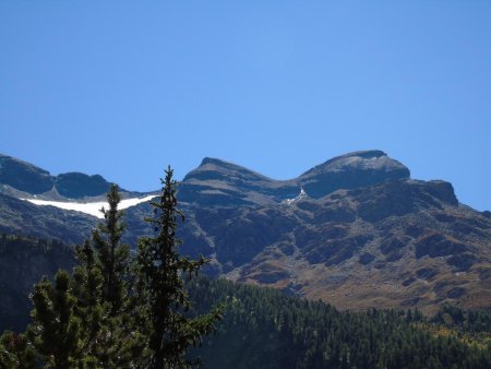 Signal du Grand Mont Cenis et le glacier de Ronce.