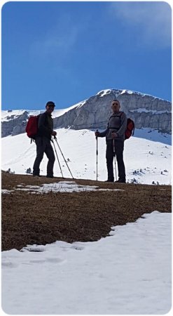 Sur la crête du Pas de l’Essaure.