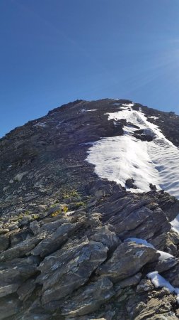 Pointe 2781m et sa croix