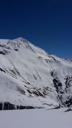 Face sud du Goléon.