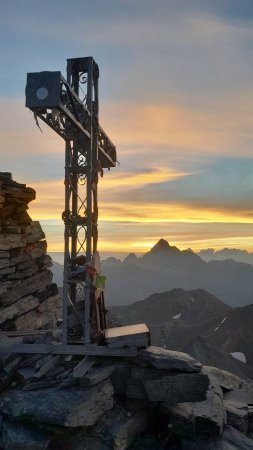 La croix du Rubren et le Viso