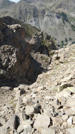 Le versant Nord-Ouest de Pierre-Châtel, peu aventureux