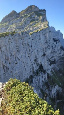 Chapeau Gaspard, Aiguille d’Aujon et le belvédère 