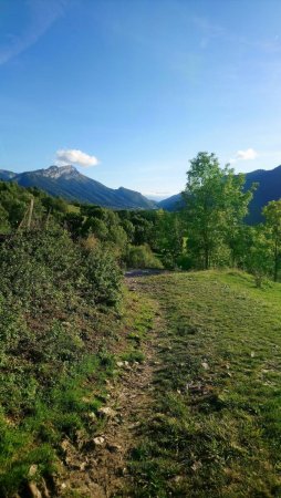 Arrivée à Doucy-Dessous