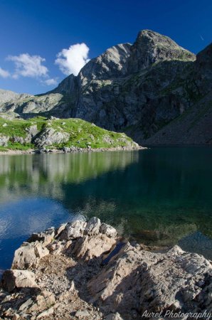 Arrivée au lac du Crozet