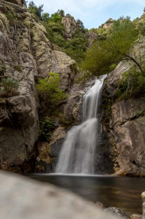 La première cascade que vous croiserez, la «Cascade du St-Vincent».