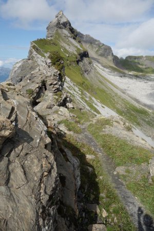 Pointe du Dérochoir depuis le Passage