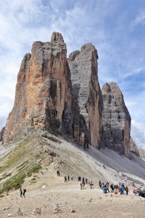 Colle di Lavaredo, y a du peuple !