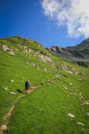 Les dernières traces avant d’attaquer l’arête