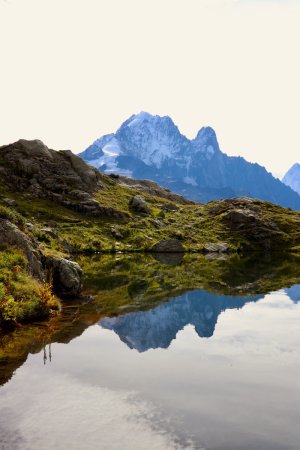 Reflets dans les lacs Chésérys