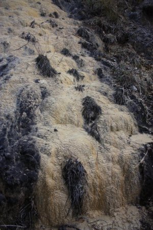 Cascade calcaire dans le vallon du Serre