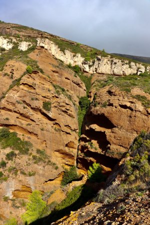 Roche poudingue magnifique