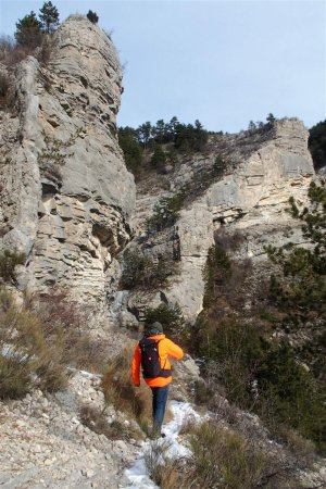 Retour sous le Pas du Colombier