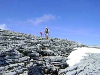 Traversée du Désert de Platé.