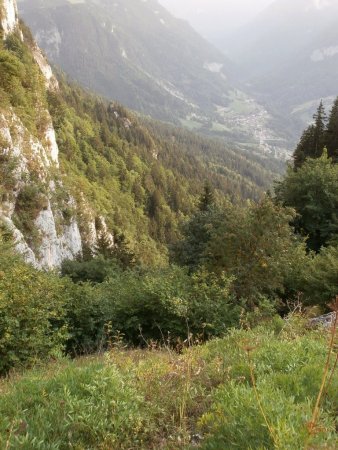 La descente, c’est droit devant !