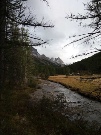 La Clarée. Le temps a viré au gris.