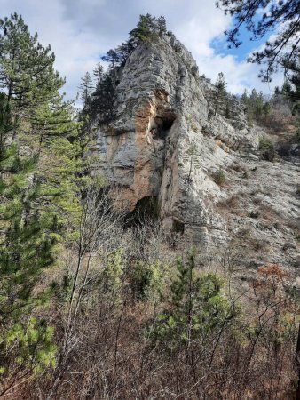 En descendant dans les Gorges