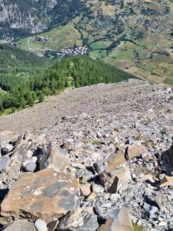 Sur la crête de la Duyère