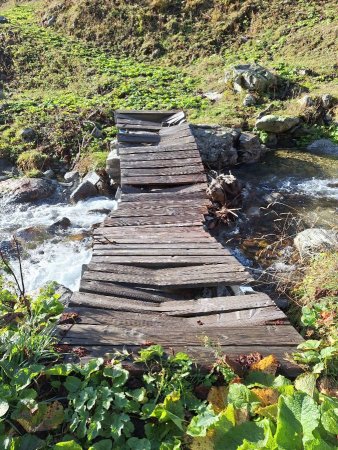 La passerelle incriminée