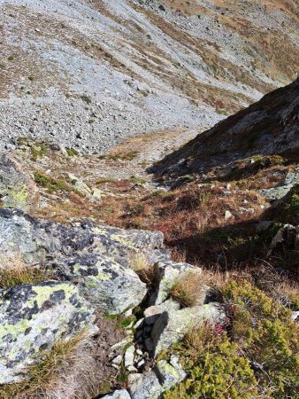 Le couloir de descente