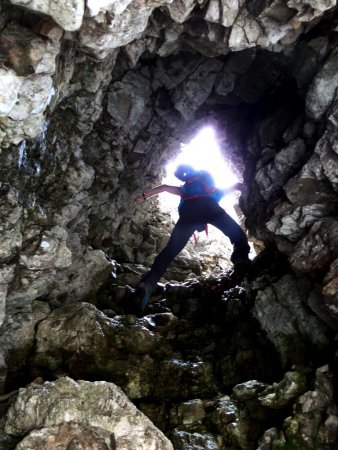 Tunnel d’accès Petit Ferrand lors du retour