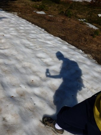 Il y a encore de la neige !