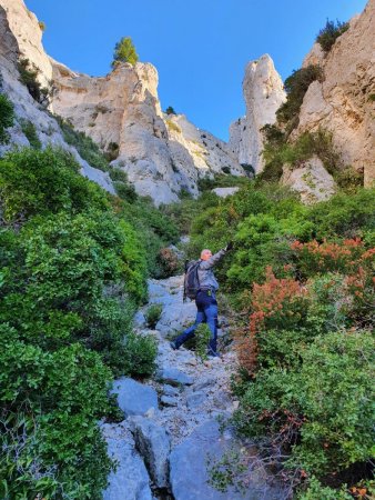 Haut couloir du Candelon