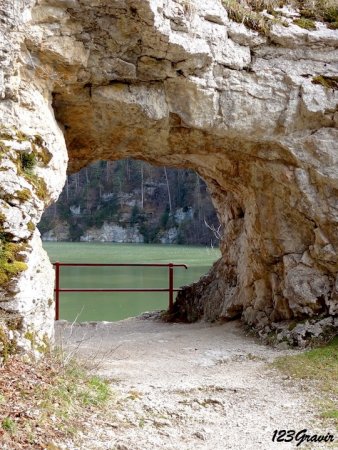 Sentier aménagé