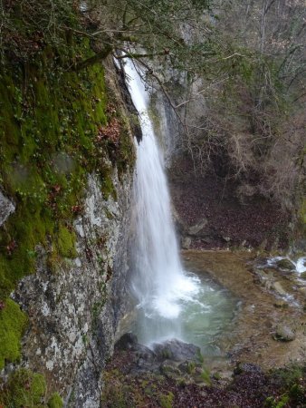 Cascade inférieure du Glésy