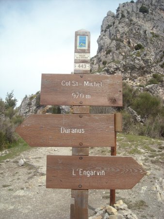 L’arrivée au Col Saint-Michel