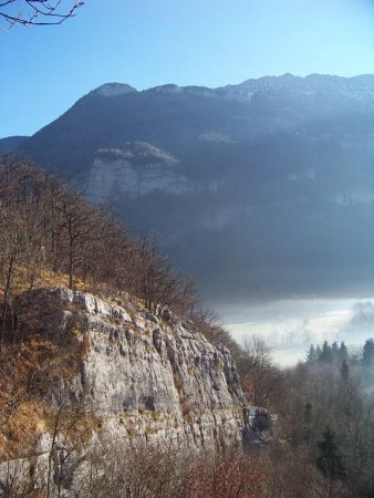 Les Grandes Dalles vues du cirque.