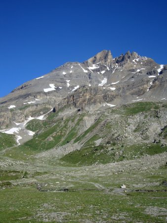 Haute Cime et son arête sud.