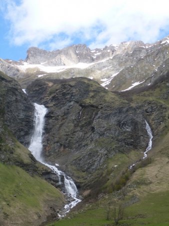 Au retour la cascade du Py