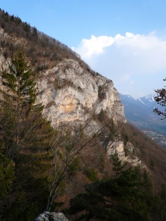 Descente dans la combe de Balmette.