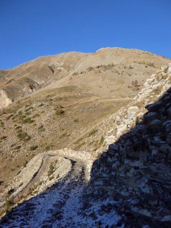 Descente par la piste.