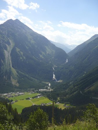 Les chutes de Krimml depuis Gerlospass