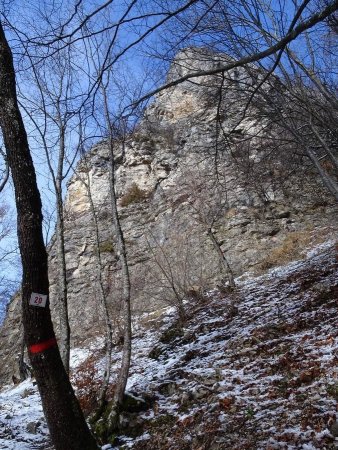 Premier aperçu de l’Aiguille de Quaix