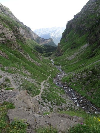 Cascade de Trainant, regard aval