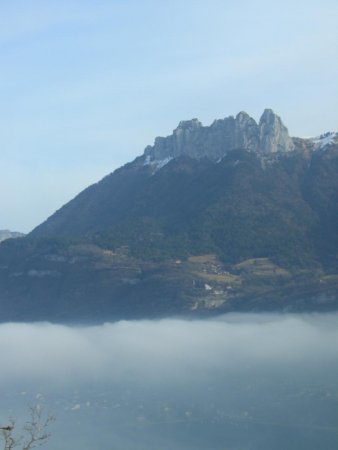 De la crête, vers les Dents de Lanfon