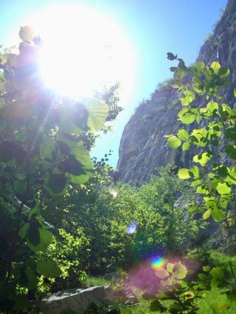 La falaise du Ranc 