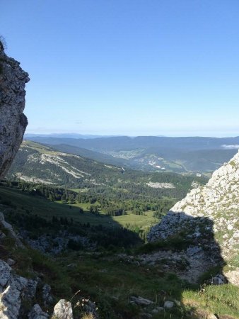 Col Vert : côté ouest