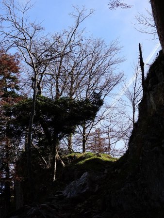 L’arrivée au col des Agneaux.