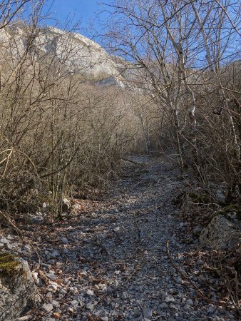 Ambiance, ambiance... sur le haut du sentier confidentiel