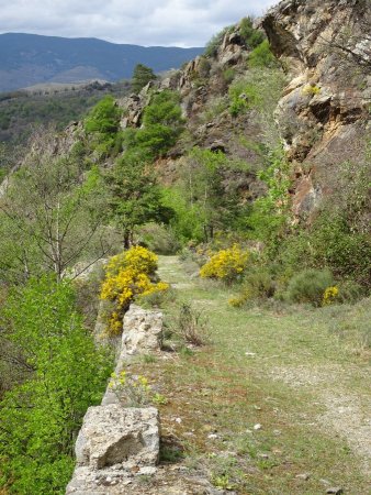 La piste des gorges