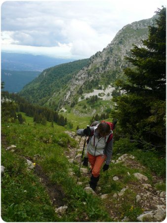 Goulet d’Hurtières et arête sud..