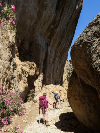 Dans les gorges d’Irini