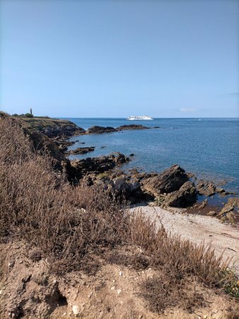 Vue vers le Sud lors du retour