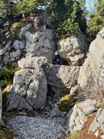 Sur la crête : parfois chaotique !